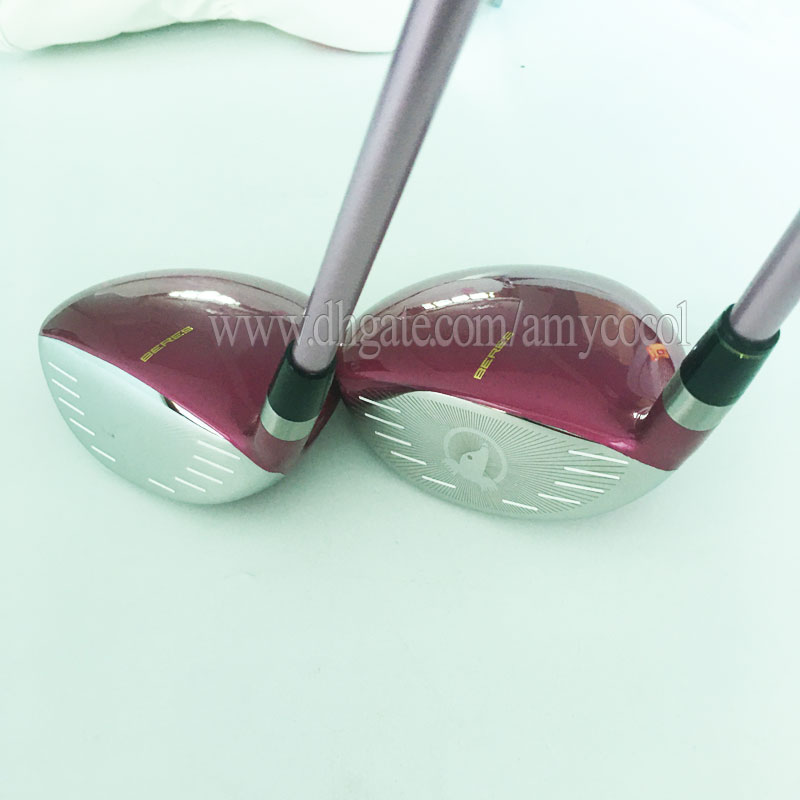 Women Right Handed Golf Clubs 4Star HONMA S-07 Golf Fairway Wood #3 #5 Lof L Flex Graphite Shaft and Headcover