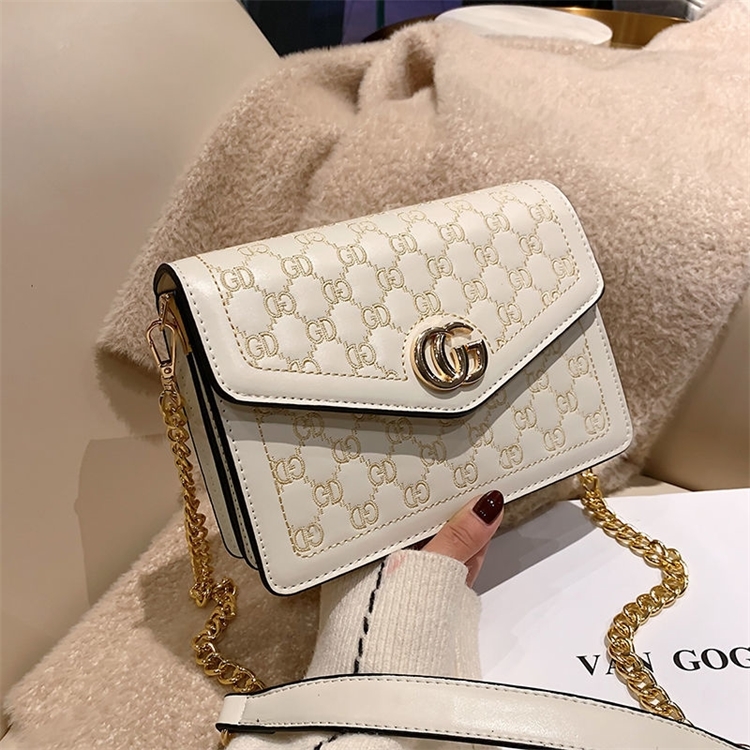 Summer women's new Korean fashion net red chain messenger bag Versatile Single Shoulder Bag Purses Onlines, White
Summer women's new Korean fashion net red chain messenger bag Versatile Single Shoulder Bag Purses Onlines, White