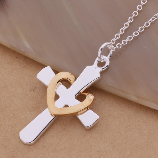 Pendant Necklaces Sterling Necklace Fashion Jewelry Cross Heart /gnpapewa Asbajjia Silver ColorPendant
Pendant Necklaces Sterling Necklace Fashion Jewelry Cross Heart /gnpapewa Asbajjia Silver ColorPendant