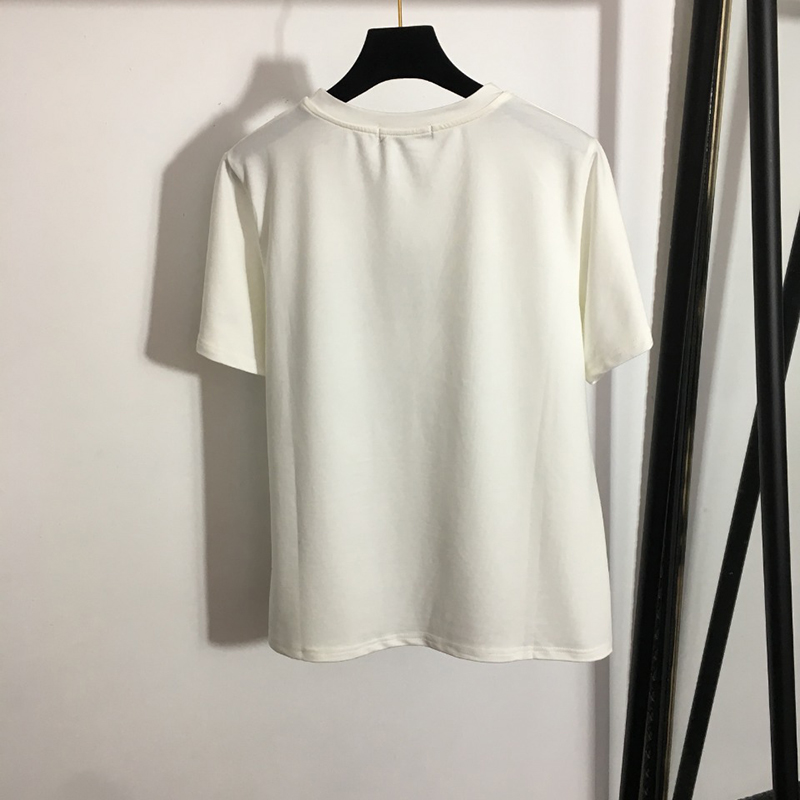 Women Brand Shirts Shorts Two Piece Pants Set White Cotton Shirt Shorts Ladies Soft Touch Tee Clothings