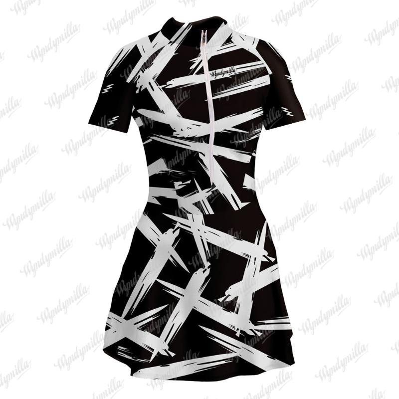 Racing Sets Vestidinho Wyndymilla Women's Cycling Jumpsuit Skirt Road Bike Mtb Short-sleeved Sponge Pants Pad Macaquinho Saia Mini
Racing Sets Vestidinho Wyndymilla Women's Cycling Jumpsuit Skirt Road Bike Mtb Short-sleeved Sponge Pants Pad Macaquinho Saia Mini