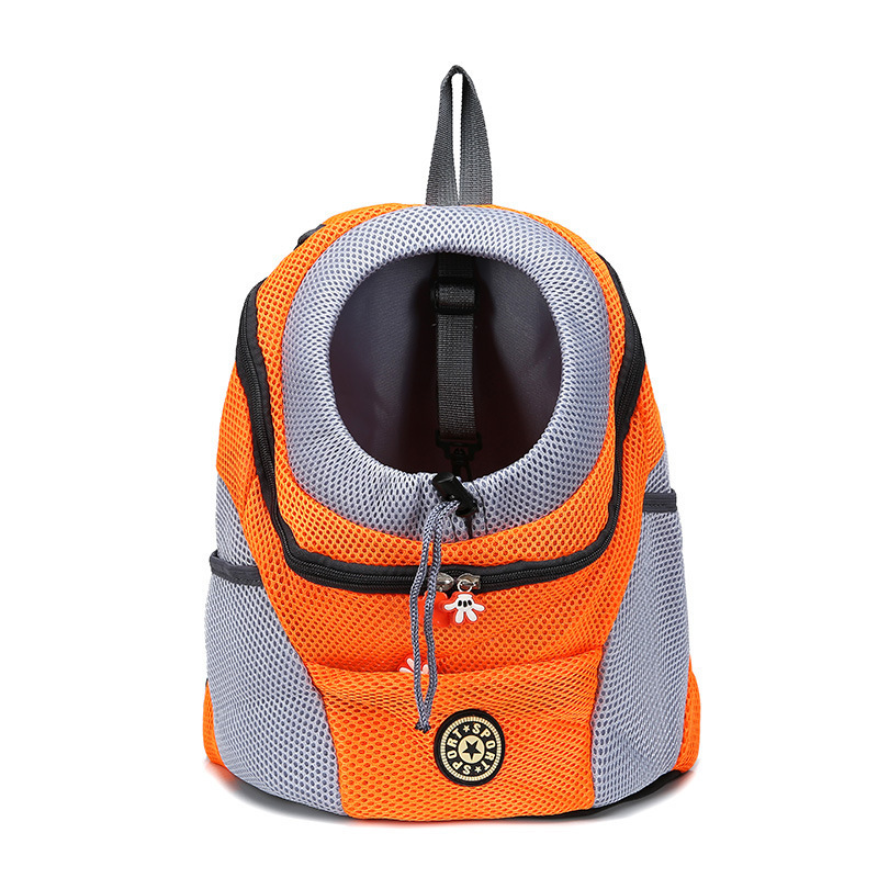 Pet Dog carriers Cat Puppy Backpack Bag Portable Travel Front Mesh Outdoor Hiking Head Out Double Shoulder Sports Sling 3 Sizes 220510