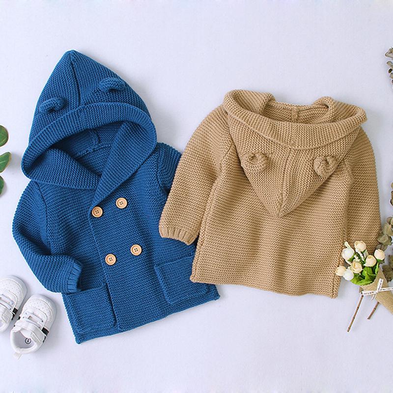 Jackets Infant Kids Baby Boys Girls Hooded Cardigan Coat Winter Long Sleeve Pure Color Knit Children's CoatJackets, 82w752 gray
Jackets Infant Kids Baby Boys Girls Hooded Cardigan Coat Winter Long Sleeve Pure Color Knit Children's CoatJackets, 82w752 gray