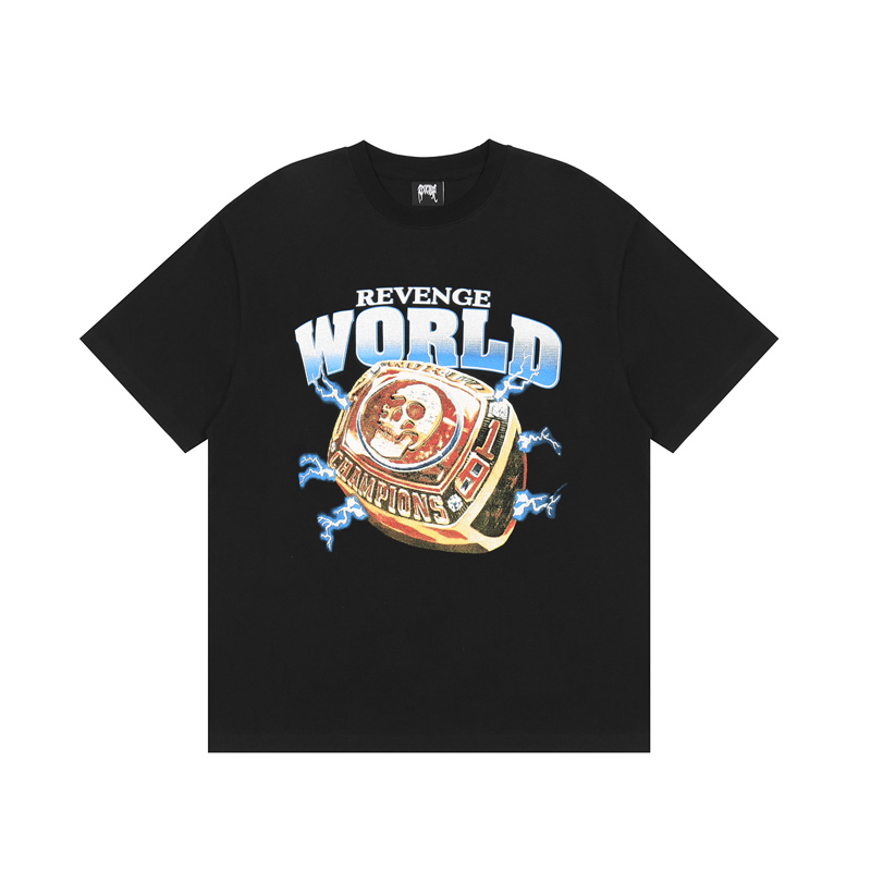 22ss World Skull Short Sleeve T shirts Fashion Summer Europe Men Women Skateboard Hip Hop Cotton Tshirt, Black
22ss World Skull Short Sleeve T shirts Fashion Summer Europe Men Women Skateboard Hip Hop Cotton Tshirt, Black