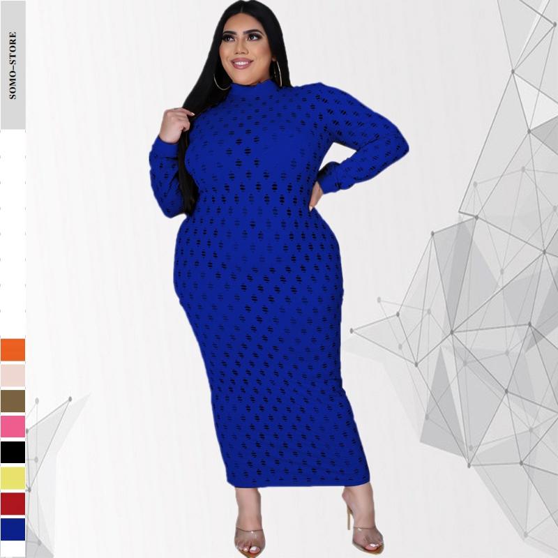 Plus Size Dresses Sexy Lace Hollow Out Dress Fashion Long Sleeve O Neck Stretch Turtleneck Women Wholesale DropPlus, Black
Plus Size Dresses Sexy Lace Hollow Out Dress Fashion Long Sleeve O Neck Stretch Turtleneck Women Wholesale DropPlus, Black