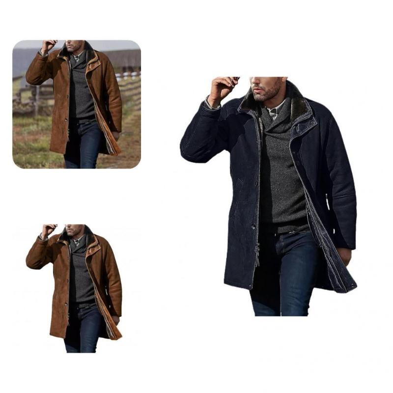 Men's Down & Parkas Great Overcoat All-match Washable Men Coat Casual Warm Single-Breasted For Dating OvercoatMen's, Brown
Men's Down & Parkas Great Overcoat All-match Washable Men Coat Casual Warm Single-Breasted For Dating OvercoatMen's, Brown