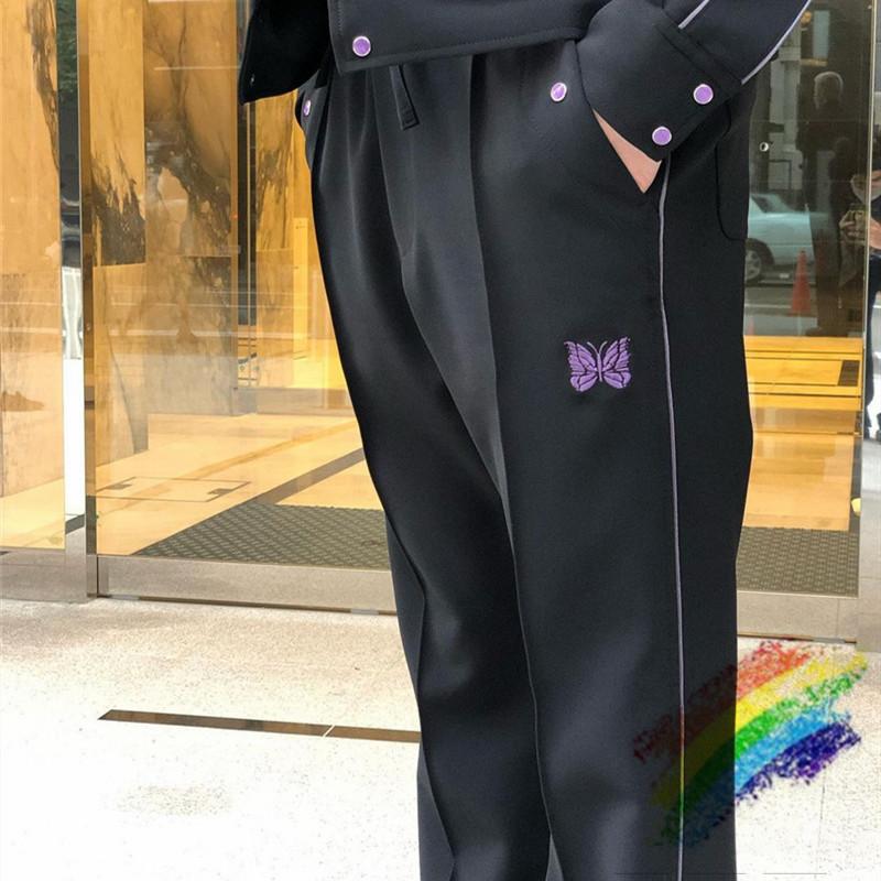 Men's Pants PIPING COWBOY Men Women Needles AWGE Sweatpants Butterfly Embroidered Trousers Inside Tag LabelMen's
Men's Pants PIPING COWBOY Men Women Needles AWGE Sweatpants Butterfly Embroidered Trousers Inside Tag LabelMen's