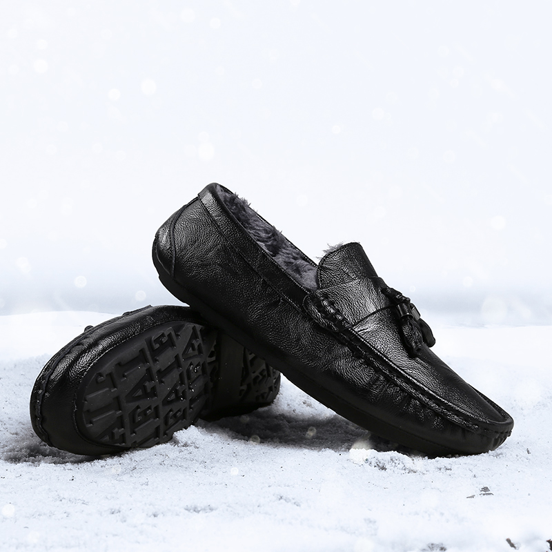 Men Casual Loafers Warm Fur Shoes Winter Flat Shoes Casual Male Business Formal Cotton Fashion Shoes Italian Leather Soft, Black
Men Casual Loafers Warm Fur Shoes Winter Flat Shoes Casual Male Business Formal Cotton Fashion Shoes Italian Leather Soft, Black