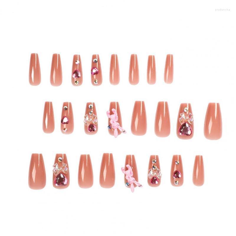 False Nails 24Pcs/Box Fashionable Detachable Wearable Press-on Manicure Decor Nail Art Easy To Apply Long-lasting Prud22
False Nails 24Pcs/Box Fashionable Detachable Wearable Press-on Manicure Decor Nail Art Easy To Apply Long-lasting Prud22