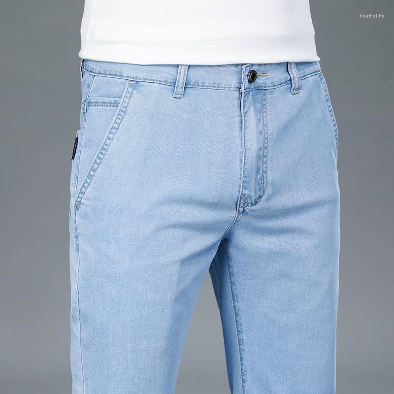 Men's Jeans Spring And Summer Men'S High Waist Thin Business Casual Loose Straight Stretch Cotton Denim Trousers Male Brand PantsMen's H, Dark blue
Men's Jeans Spring And Summer Men'S High Waist Thin Business Casual Loose Straight Stretch Cotton Denim Trousers Male Brand PantsMen's H, Dark blue