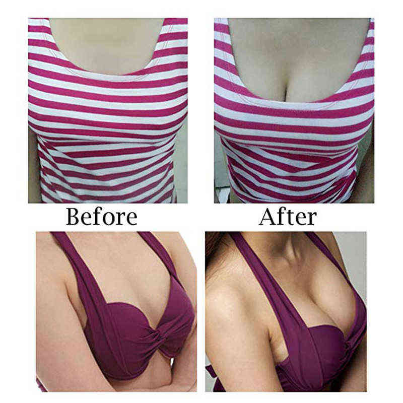 5PC Push Up Invisible Bra Pads Silicone Lift Up Bra Chest Sticker Swimsuit Breathable Bikini Bra Pad for Women Y220725