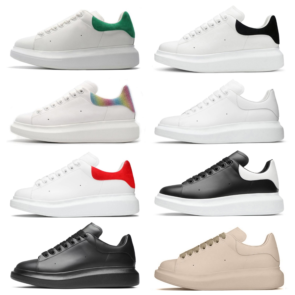 

Top quality 2021 Designer white Black shoes classic suede velvet leather women womens flats platform oversized sneaker men mens espadrille flat sole sneakers, Bubble package bag