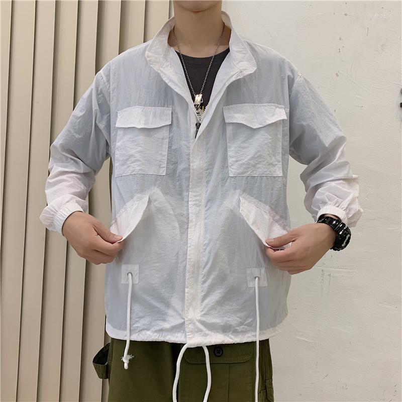 Men's Jackets Summer Thin Jacket Men Hooded Quick-drying Clothing Windbreaker Sunscreen Coat Light Fabrics Outdoor Travel For, Gray
Men's Jackets Summer Thin Jacket Men Hooded Quick-drying Clothing Windbreaker Sunscreen Coat Light Fabrics Outdoor Travel For, Gray