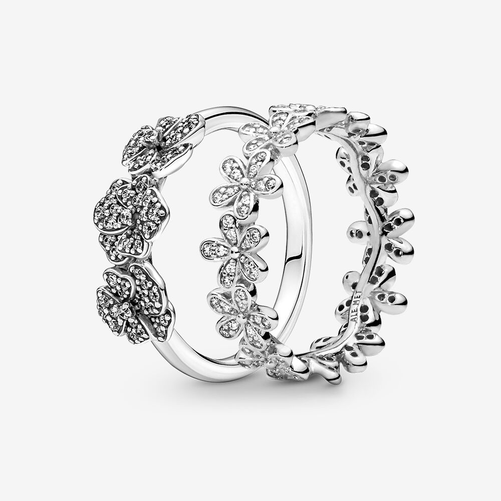 100% 925 Sterling Silver Springtime Flowers in Bloom Ring Set For Women Wedding Rings Fashion Jewelry Accessories
100% 925 Sterling Silver Springtime Flowers in Bloom Ring Set For Women Wedding Rings Fashion Jewelry Accessories