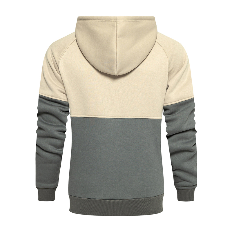 Thick Warm Sweatshirts Hoodie Men Autumn Winter Hooded Hoodies Patchwork Men's Sweatshirt Hiphop Streetwear Casual Pullover Male 220816