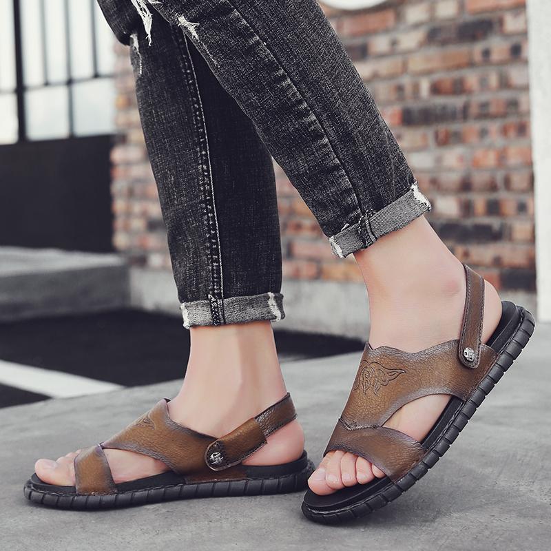 Sandals Sandal Men Shoes Gladiator Sandalet Mens Summer Sandalias De Hombre Big Sea Leather Large Cuero Beach For, Black
Sandals Sandal Men Shoes Gladiator Sandalet Mens Summer Sandalias De Hombre Big Sea Leather Large Cuero Beach For, Black