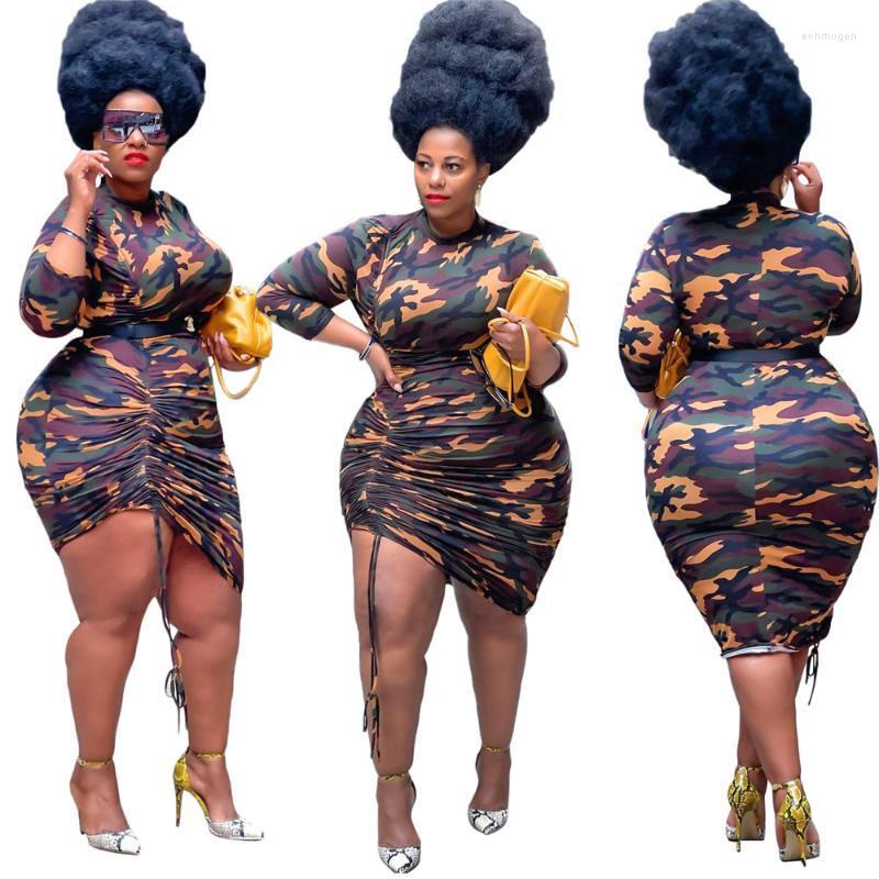 Plus Size Dresses Dress Commuter Close Fitting Long Sleeve Camouflage Printing Casual For Women Party Wholesale Drop Echm22, Army green
Plus Size Dresses Dress Commuter Close Fitting Long Sleeve Camouflage Printing Casual For Women Party Wholesale Drop Echm22, Army green