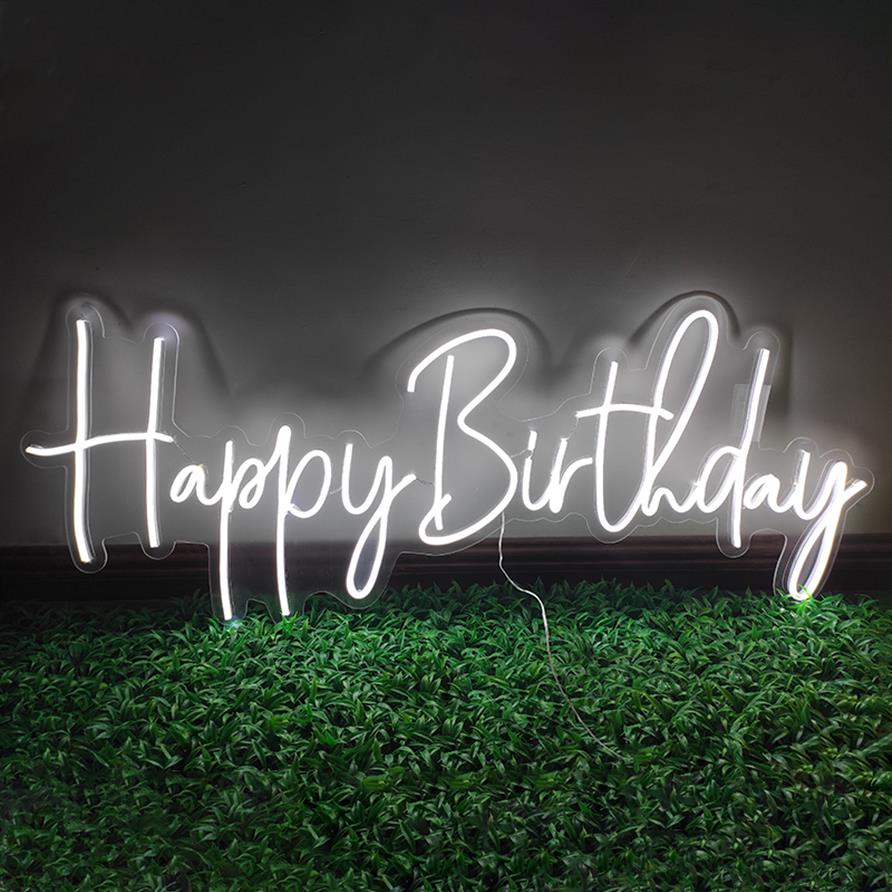 "Happy Birthday" word sign Other colors can be customized Wedding decorations wall decoration led neon light 12V Super B261L
"Happy Birthday" word sign Other colors can be customized Wedding decorations wall decoration led neon light 12V Super B261L