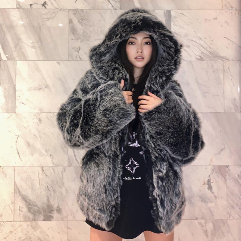 Women' Fur & Faux Women 2022 Winter Hair Coat Female Hooded Imitation Jacket Casual Loose Thick Warm Fake Outerwear C651, Beijihu
Women' Fur & Faux Women 2022 Winter Hair Coat Female Hooded Imitation Jacket Casual Loose Thick Warm Fake Outerwear C651, Beijihu