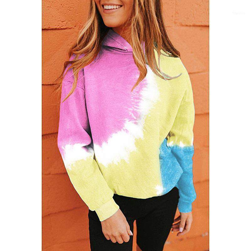 Mandylandy Loose Casual Sports Long Sleeve Hooded Pullovers Women Hoodies Tie-Dye Printing With Contrast Color Hoode Sweatshirts Women, Pink
Mandylandy Loose Casual Sports Long Sleeve Hooded Pullovers Women Hoodies Tie-Dye Printing With Contrast Color Hoode Sweatshirts Women, Pink