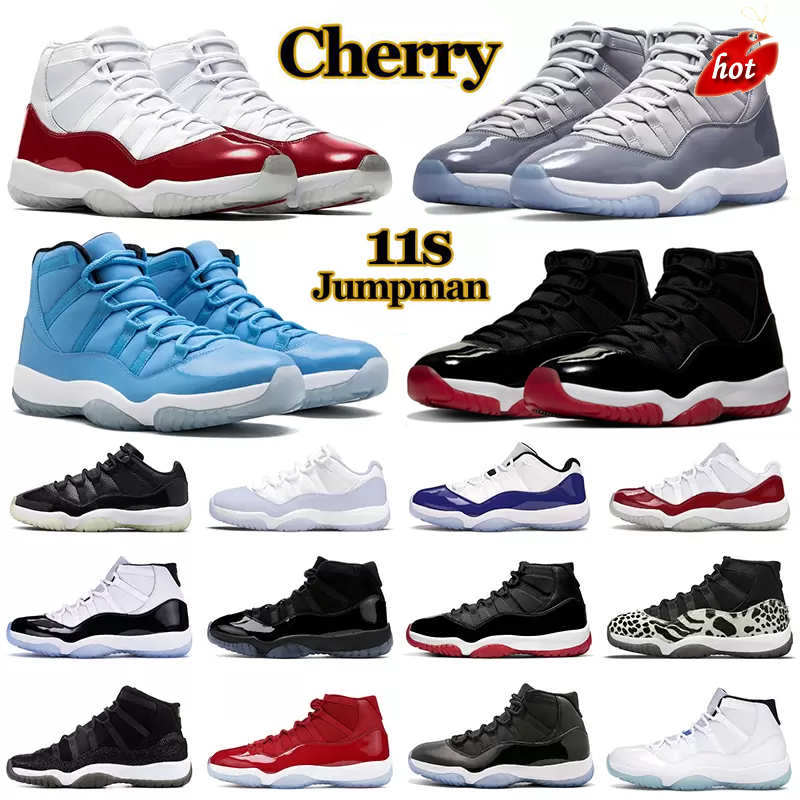 TOP Men Women Jumpman 11 11s Basketball Shoes Mens Sneakers Cherry 72-10 Cool Grey 25th Anniversary Bred Pantone Mens Trainers Outdoor Sports, Sku_7 11s concord
TOP Men Women Jumpman 11 11s Basketball Shoes Mens Sneakers Cherry 72-10 Cool Grey 25th Anniversary Bred Pantone Mens Trainers Outdoor Sports, Sku_7 11s concord