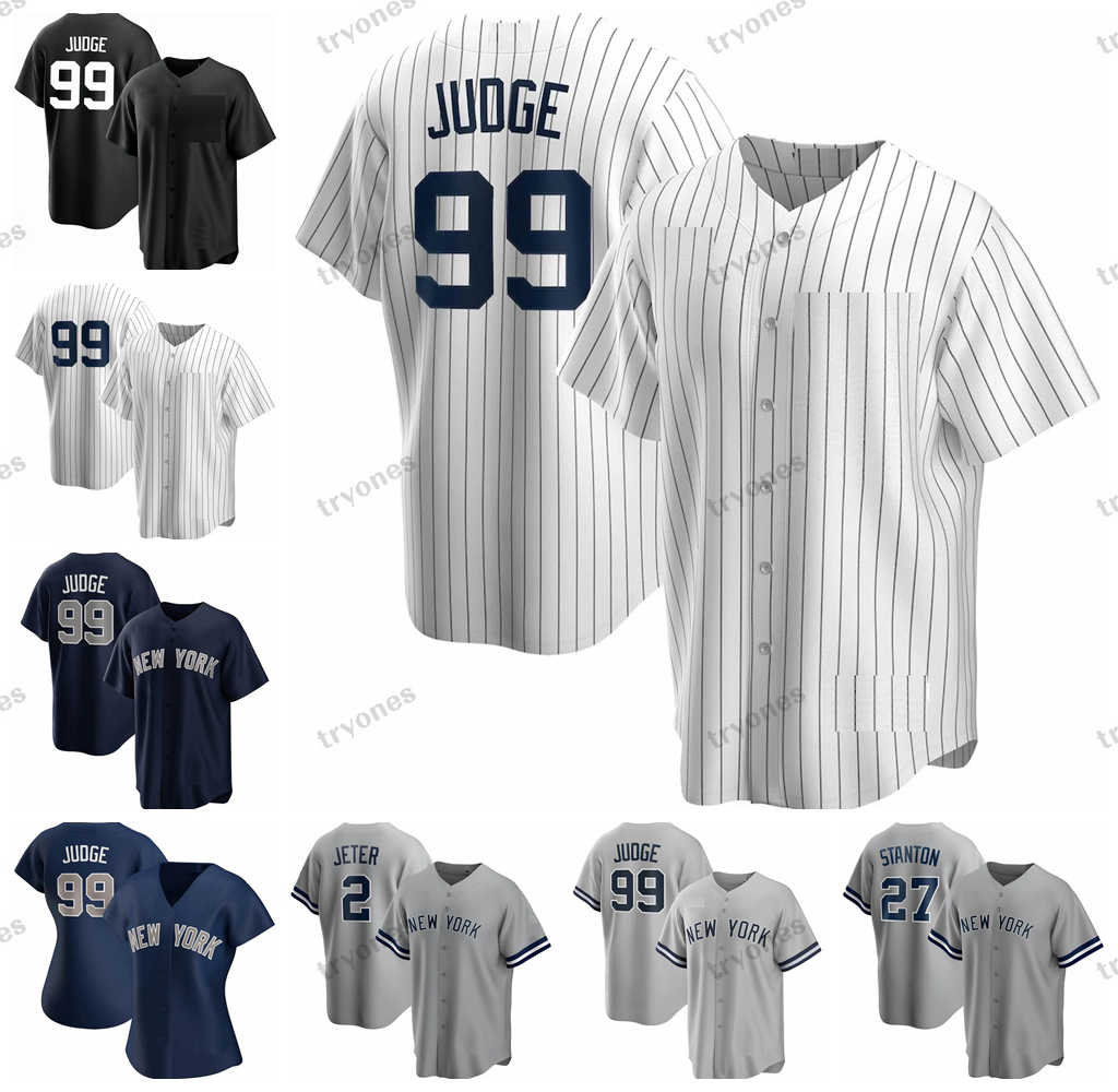 Mens Womens Kids Baseball Jerseys 99 Aaron Judge Giancarlo Stanton Gerrit Cole 48 Anthony Rizzo Torres 28 Josh Donaldson 13 Gallo LeMahieu Jeter Ruth Mantle 42 Rivera, Mens black s-xxxl