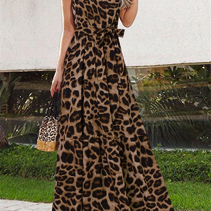 Celmia Bohemian Summer Dress Women Leopard Print Long Robe Holiday Sleeveless Tank Dresses Casual Belted Maxi Vestido Mujer 220613, (style a) gray
Celmia Bohemian Summer Dress Women Leopard Print Long Robe Holiday Sleeveless Tank Dresses Casual Belted Maxi Vestido Mujer 220613, (style a) gray