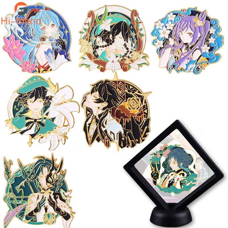 Pins Brooches Anime Genshin Impact Brooch Wendi Keqing Metal Badge Button Cosplay Collection Medal Pendant Costume GiftPins
Pins Brooches Anime Genshin Impact Brooch Wendi Keqing Metal Badge Button Cosplay Collection Medal Pendant Costume GiftPins