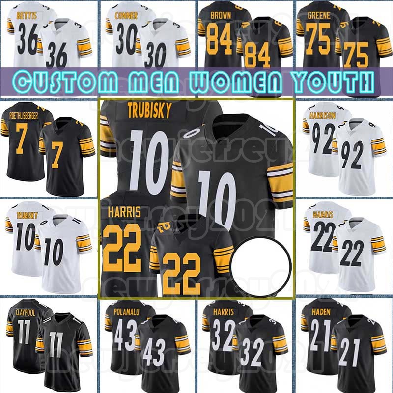10 Mitchell Trubisky Custom 22 Najee Harris 11 Chase Claypool 90 T.J. Watt Football Jersey Ben Roethlisberger Minkah Fitzpatrick Jerome Bettis Mens Women Youth, Custom youth (g r)
10 Mitchell Trubisky Custom 22 Najee Harris 11 Chase Claypool 90 T.J. Watt Football Jersey Ben Roethlisberger Minkah Fitzpatrick Jerome Bettis Mens Women Youth, Custom youth (g r)