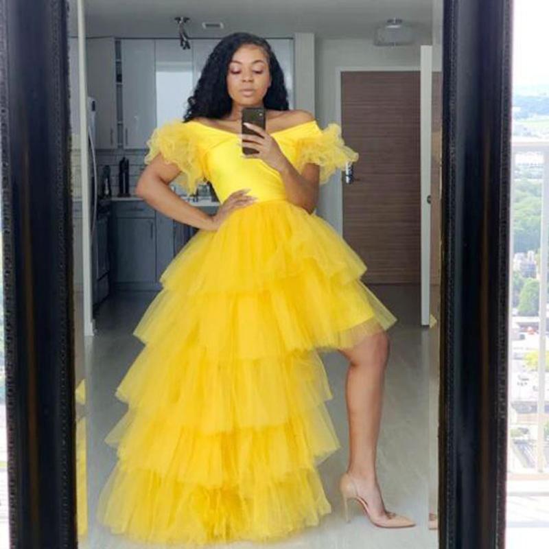 Skirts Bright Yellow Brand Women Homecoming Dress Girls Gown Tutu Tiered Tulle African Cocktail Party High Low Prom GownSkirts, Black
Skirts Bright Yellow Brand Women Homecoming Dress Girls Gown Tutu Tiered Tulle African Cocktail Party High Low Prom GownSkirts, Black