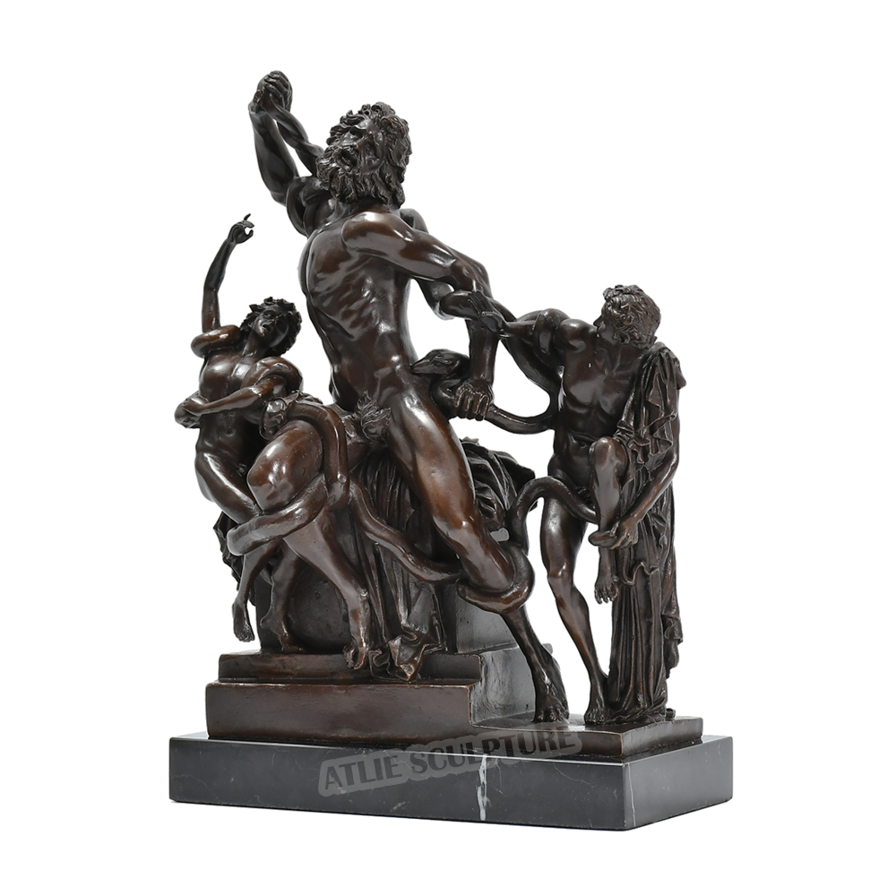 Bronze Laocoon and His Sons Statue Famous Replica Sculpture Ancient Greek Classical Art Villa Home Decor
Bronze Laocoon and His Sons Statue Famous Replica Sculpture Ancient Greek Classical Art Villa Home Decor