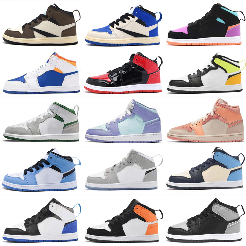 Kids 1s Mid Basketball Shoes Infants I 1 Girls Black Sports Sneakers Bred Green White Digital Pink Aurora Outdoor Trainers Size 26-37, As photo 23
Kids 1s Mid Basketball Shoes Infants I 1 Girls Black Sports Sneakers Bred Green White Digital Pink Aurora Outdoor Trainers Size 26-37, As photo 23