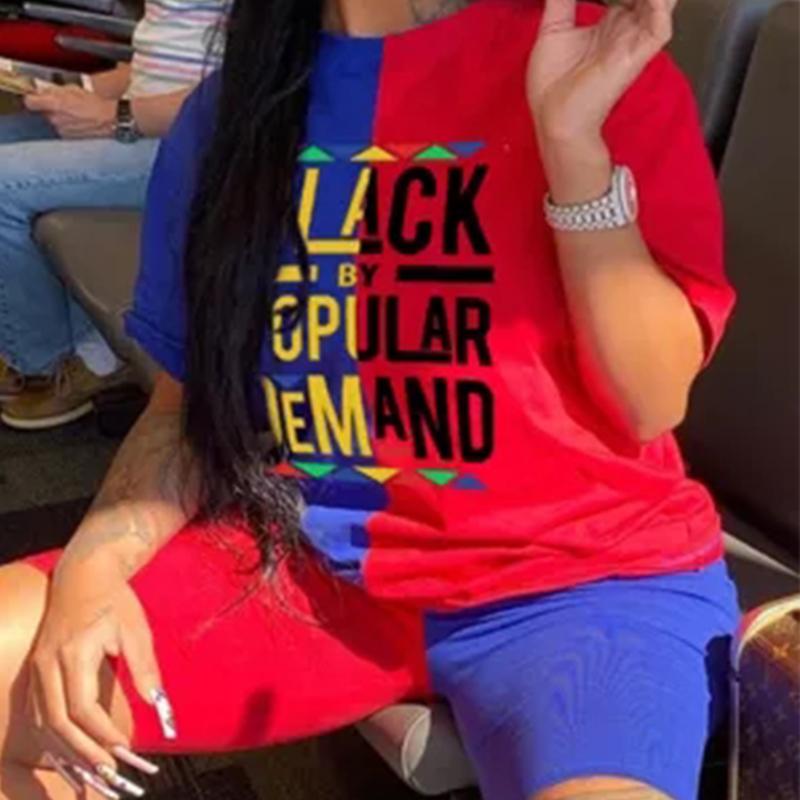 Women' Tracksuits Summer Womens Casual 2 Piece Biker Short Sets Fashion Letter Print Sleeve Plus Size Black By Demand OutfitWomen
Women' Tracksuits Summer Womens Casual 2 Piece Biker Short Sets Fashion Letter Print Sleeve Plus Size Black By Demand OutfitWomen