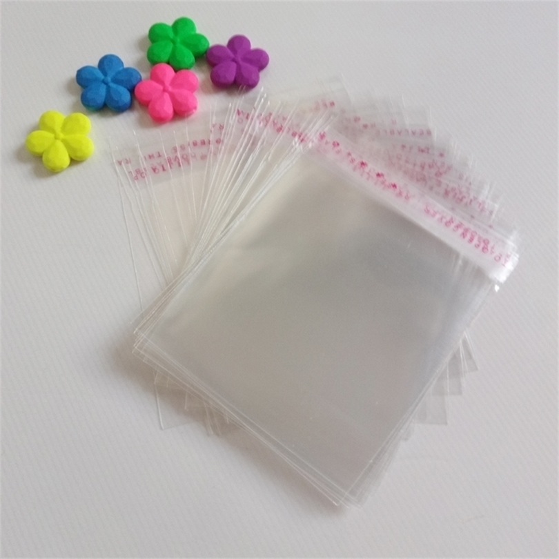 2000pcs Opp Bag Self Adhesive Clear Transparent Bags For Women/cloth/gift/Jewelry Pouches Small Plastic Bags Display Packing Bag T200602