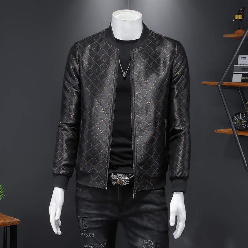 Fashion retro plaid slim jacket men's long-sleeved stand-up collar all-match casual jacket trendy Korean version 2023 new tops Big fat man, 200 pounds available, Black
Fashion retro plaid slim jacket men's long-sleeved stand-up collar all-match casual jacket trendy Korean version 2023 new tops Big fat man, 200 pounds available, Black