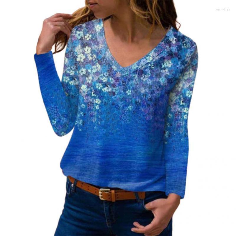 Women' Sweaters Autumn Winter Women Floral Printed Deep V Neck Pullover Loose Top Casual Fashion Plunging Lady Tops Blouse Kenn22, Purple
Women' Sweaters Autumn Winter Women Floral Printed Deep V Neck Pullover Loose Top Casual Fashion Plunging Lady Tops Blouse Kenn22, Purple