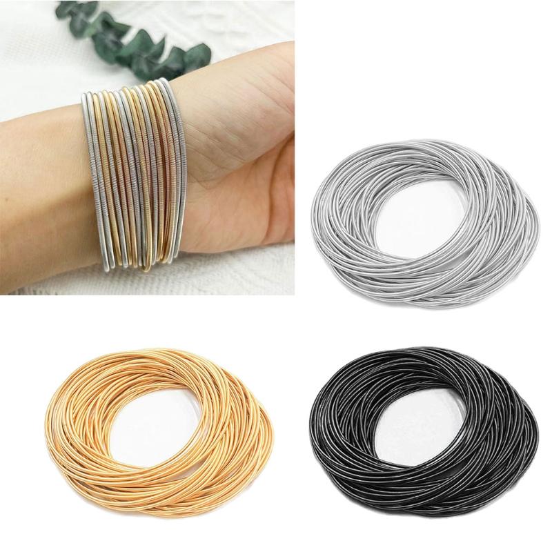 Link Chain Pcs Gold-covered Spring Guitar String Coil Bracelet Diy Spiral Carbon Steel Elastic Non-Slip CraftLink LinkLink
Link Chain Pcs Gold-covered Spring Guitar String Coil Bracelet Diy Spiral Carbon Steel Elastic Non-Slip CraftLink LinkLink