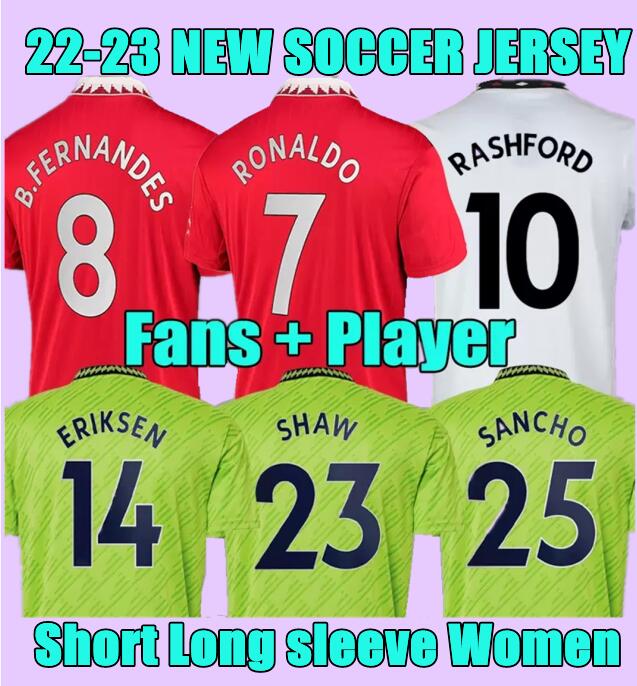 SANCHO soccer jersey 22 23 RASHFORD SHAW Maguire 2022 2023 fans player version MANS UTDS Bruno Fernandes Greenwood Varane Fred football shirt men kids kit uniforms
SANCHO soccer jersey 22 23 RASHFORD SHAW Maguire 2022 2023 fans player version MANS UTDS Bruno Fernandes Greenwood Varane Fred football shirt men kids kit uniforms