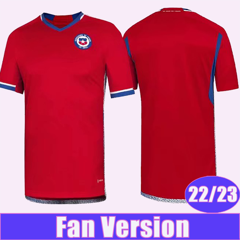 22 23 Chile National Team Soccer Jersey Home VALDIVIA VARGAS VIDAL ALEXIS MEDEL H.SUAZO Football Shirts Short Sleeve Uniforms, Qm9649 22 23 home no patch
22 23 Chile National Team Soccer Jersey Home VALDIVIA VARGAS VIDAL ALEXIS MEDEL H.SUAZO Football Shirts Short Sleeve Uniforms, Qm9649 22 23 home no patch