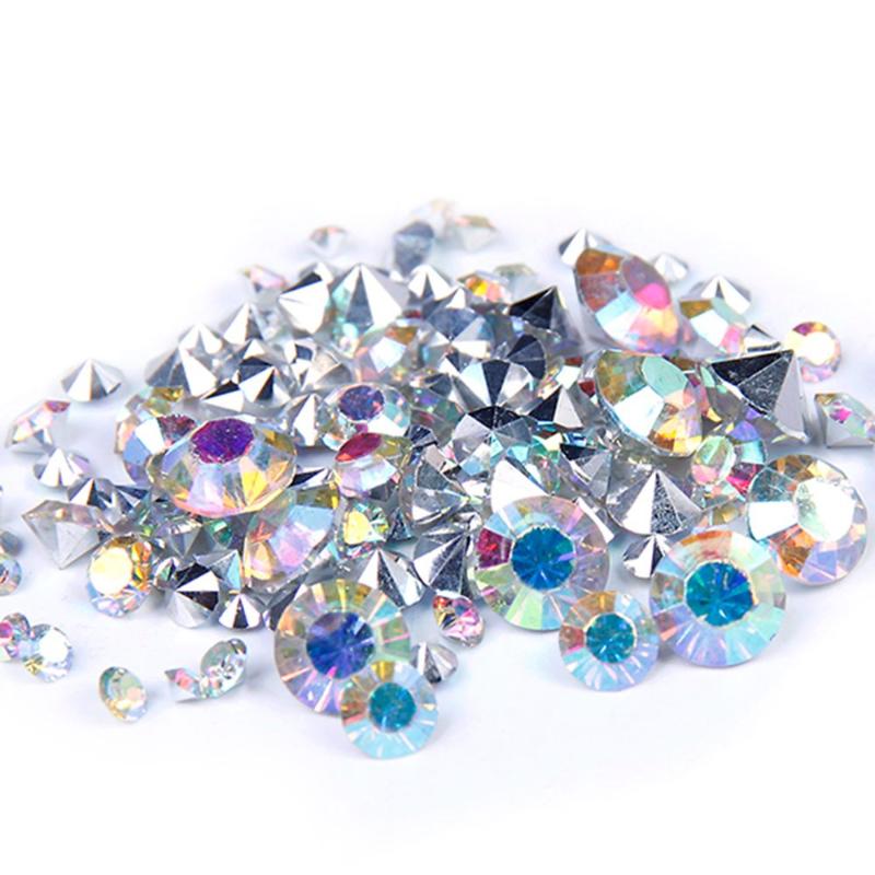 Nail Art Decorations For 3D Nails Decoration Round Shape Design 1000pcs Crystal/Crystal AB Mixed Size Glitter Point Back Resin Rhinestones S
Nail Art Decorations For 3D Nails Decoration Round Shape Design 1000pcs Crystal/Crystal AB Mixed Size Glitter Point Back Resin Rhinestones S