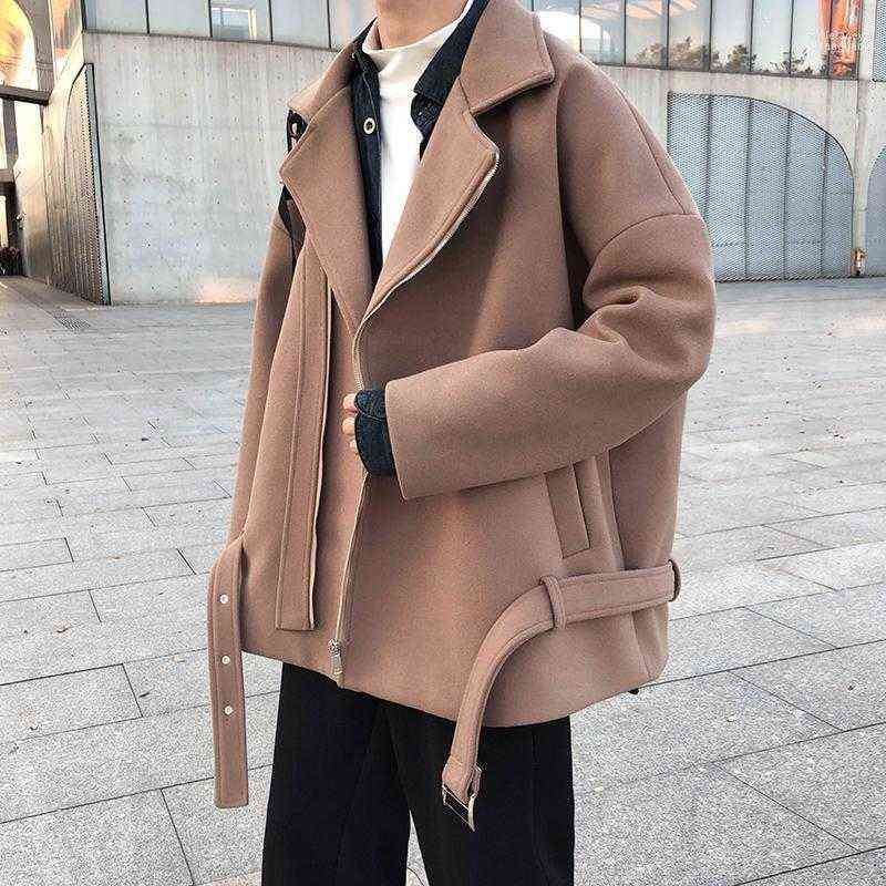Men's Wool & Blends Trendy Trench Coat Korean Style Woolen Jackets Loose Steetwear Windbreaker High Quality Casual Coats Outwear1 Viol22 T220810, Black
Men's Wool & Blends Trendy Trench Coat Korean Style Woolen Jackets Loose Steetwear Windbreaker High Quality Casual Coats Outwear1 Viol22 T220810, Black
