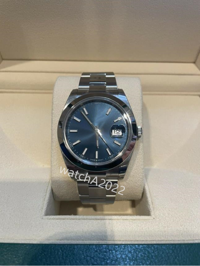 ZP Men's Watch 41MM GD2813 just Automatic Movement Blue 126300 Unworn Stainless Steel Wristwatch Bracelet Watches Mens Wristwatches
ZP Men's Watch 41MM GD2813 just Automatic Movement Blue 126300 Unworn Stainless Steel Wristwatch Bracelet Watches Mens Wristwatches