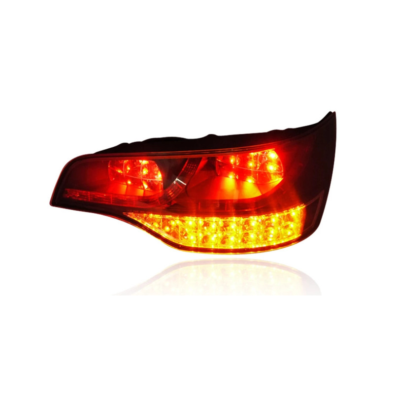 Auto Rear Lamp For Q7 LED Tail Light 2006-2011 AUDI LED Fog Taillight Dynamic Turn Signal Reverse Running Lights