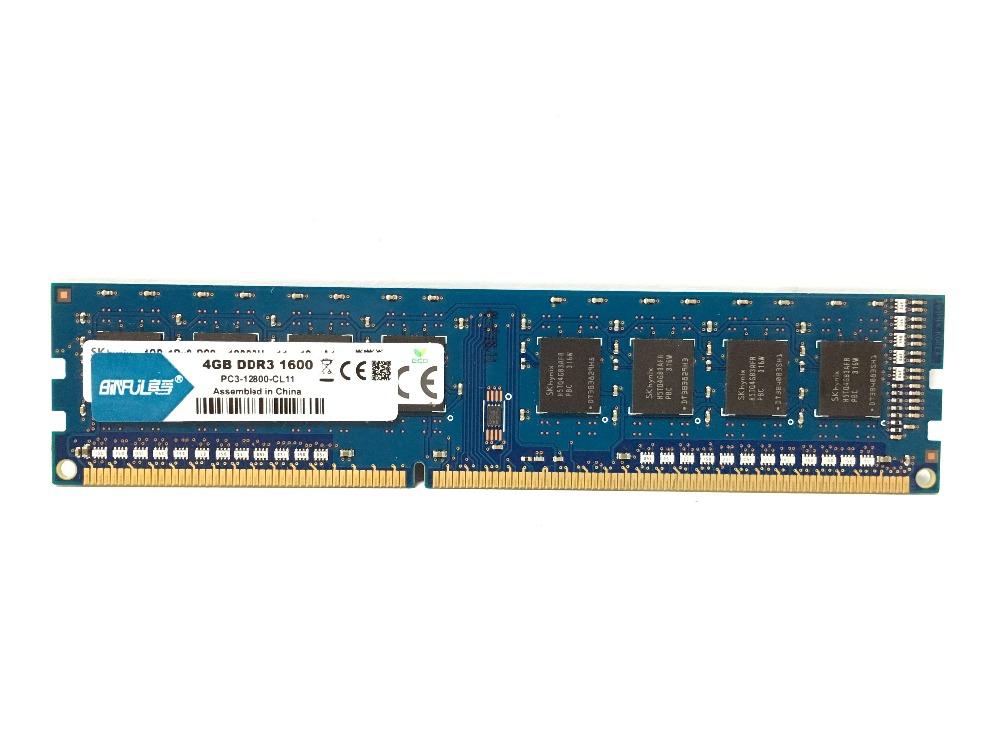 RAMs BiNFUL 4G 4GB DDR3 PC3 12800U 1600MHZ ECC Desktop RAM Memory PC3-12800U 1600 MHZ Fully Compatible
RAMs BiNFUL 4G 4GB DDR3 PC3 12800U 1600MHZ ECC Desktop RAM Memory PC3-12800U 1600 MHZ Fully Compatible