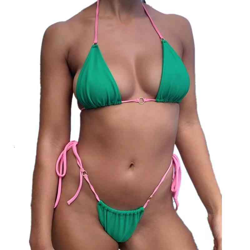 Summer 2021 Swimsuit Solid Color Bikini Set Floral Print Swimwear Sexy Biquini Bathing Suit Women Bikinis String Beach, 08
Summer 2021 Swimsuit Solid Color Bikini Set Floral Print Swimwear Sexy Biquini Bathing Suit Women Bikinis String Beach, 08