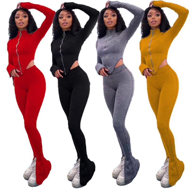 Women' Two Piece Pants Womens Peice Sets Skinny Stand Collar Zipper Long Sleeve Irregular Top Open Fork Slim Fall Clothes Wholesale Items, Black
Women' Two Piece Pants Womens Peice Sets Skinny Stand Collar Zipper Long Sleeve Irregular Top Open Fork Slim Fall Clothes Wholesale Items, Black
