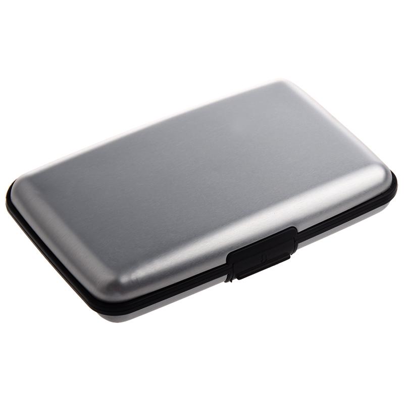 Card Holders Aluminium Case Holder Metal Wallet In SilverCard, Silver
Card Holders Aluminium Case Holder Metal Wallet In SilverCard, Silver
