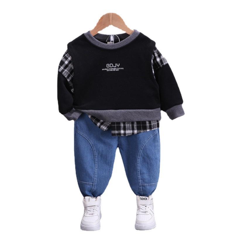 Clothing Sets Autumn Baby Boys Girls Fashion Clothes Children Plaid T-Shirt Pants 2Pcs/Sets Spring Toddler Casual Costume Kids Sportswear, White
Clothing Sets Autumn Baby Boys Girls Fashion Clothes Children Plaid T-Shirt Pants 2Pcs/Sets Spring Toddler Casual Costume Kids Sportswear, White