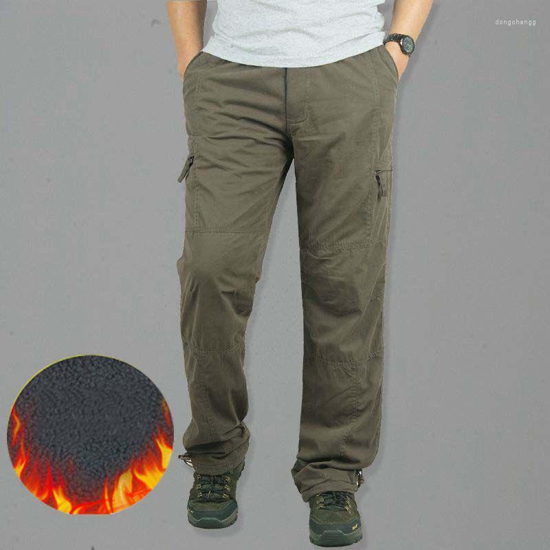 Men's Pants Men's Thick Warm Cargo Winter Double Layer Casual Fleece Long Trousers Overalls Cotton Rip-Stop Military Tactical PantsMen's, Army green-2
Men's Pants Men's Thick Warm Cargo Winter Double Layer Casual Fleece Long Trousers Overalls Cotton Rip-Stop Military Tactical PantsMen's, Army green-2