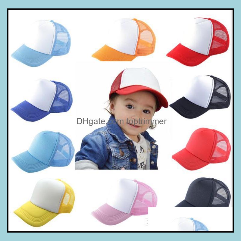 Kids Baseball Cap Adt Mesh Caps Blank Trucker Hats Snapback Girls Boys Toddler Wholesale Drop Delivery 2021 Accessories Baby Maternity Ek, Random randomly send colors
Kids Baseball Cap Adt Mesh Caps Blank Trucker Hats Snapback Girls Boys Toddler Wholesale Drop Delivery 2021 Accessories Baby Maternity Ek, Random randomly send colors